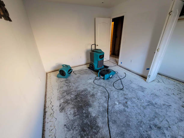 Water damage restoration process in Sallisaw, OK